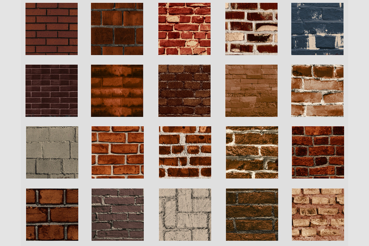 100 Brick Procreate Brushes, a Brush Add-On by TheWhiteCatLab (Photo 10 of 10)