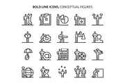 Bold Line Icons, an Outline Icon by Howcolour (Thumbnail 93 of 151)