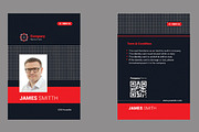 Id Card Template, a Business Card Template by TemplArt (Thumbnail 2 of 4)
