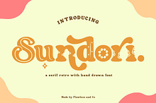 Sundori - Handdrawn Serif Retro Font