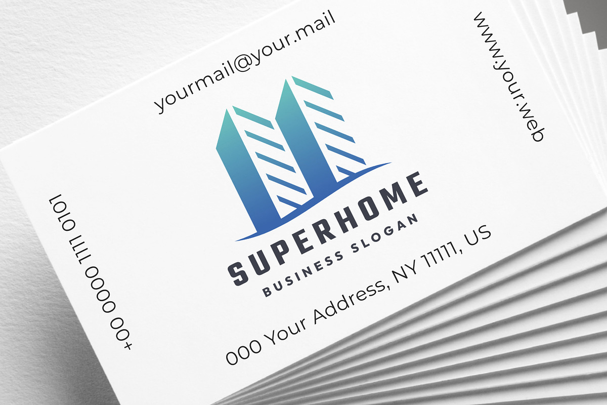 Super Home Real Estate Logo, a Branding & Logo Template by Design_Planet (Photo 3 of 5)