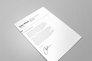 One page Resume CV + cover letter 4, a Resume Template by UX Design Mastery Shop (Thumbnail 3 of 4)