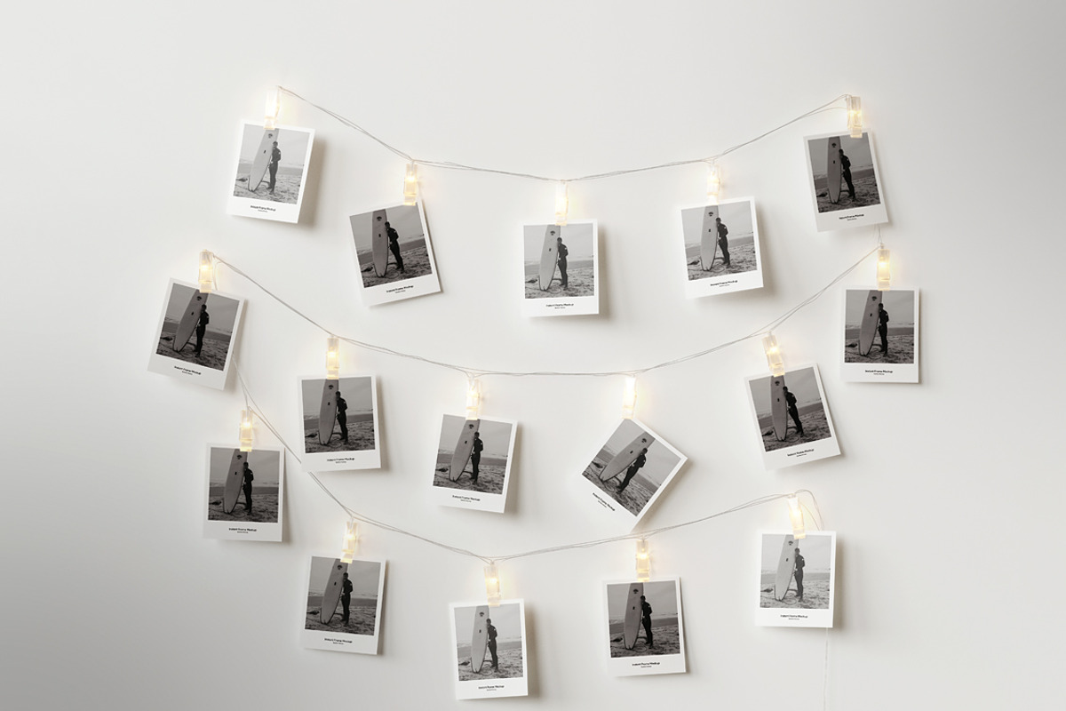 Instant Photo Mockup Set, a Household Mockup by WebAndCat (Photo 6 of 11)