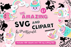 AMAZING SVG AND GRAPHIC BUNDLE