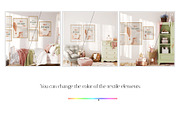 Kids Wall & Frame Mockup Bundle 7, a Print Template by Yuri-U (Thumbnail 22 of 22)