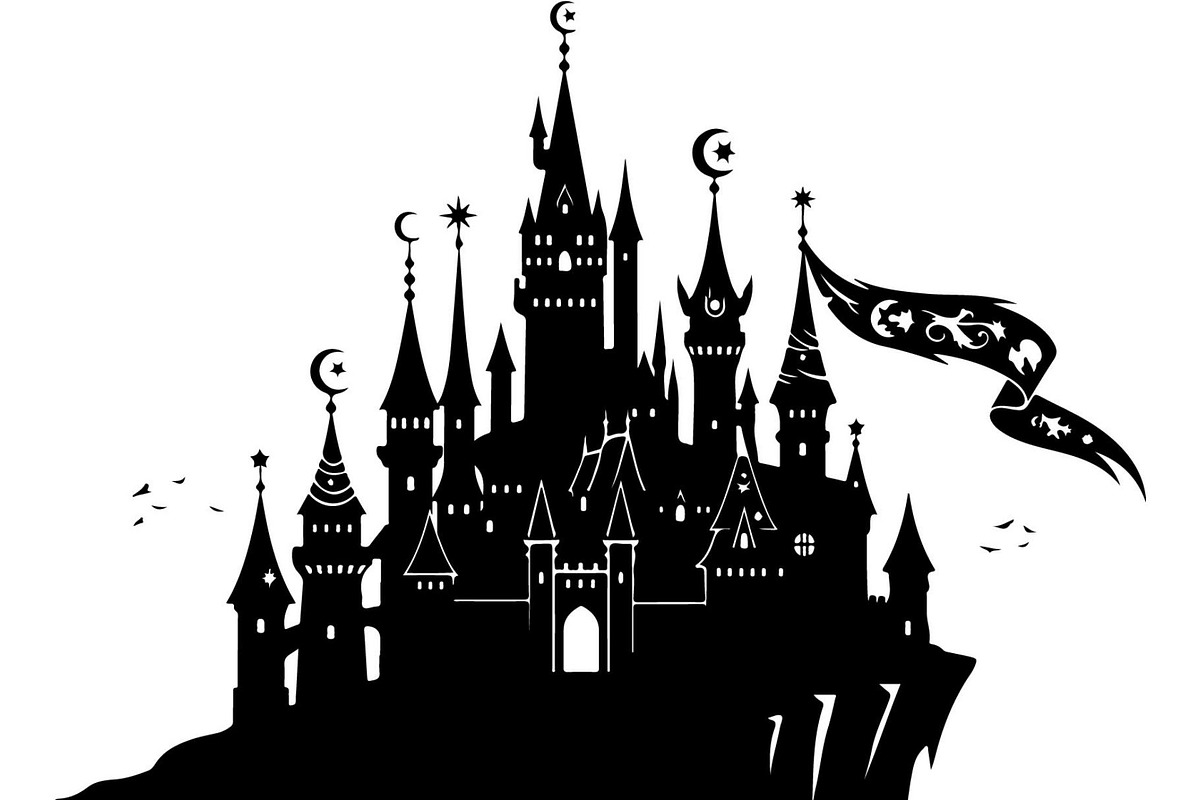 Fantasy Castle Silhouette, an Object Graphic by Creativeshirt (Photo 14 of 20)