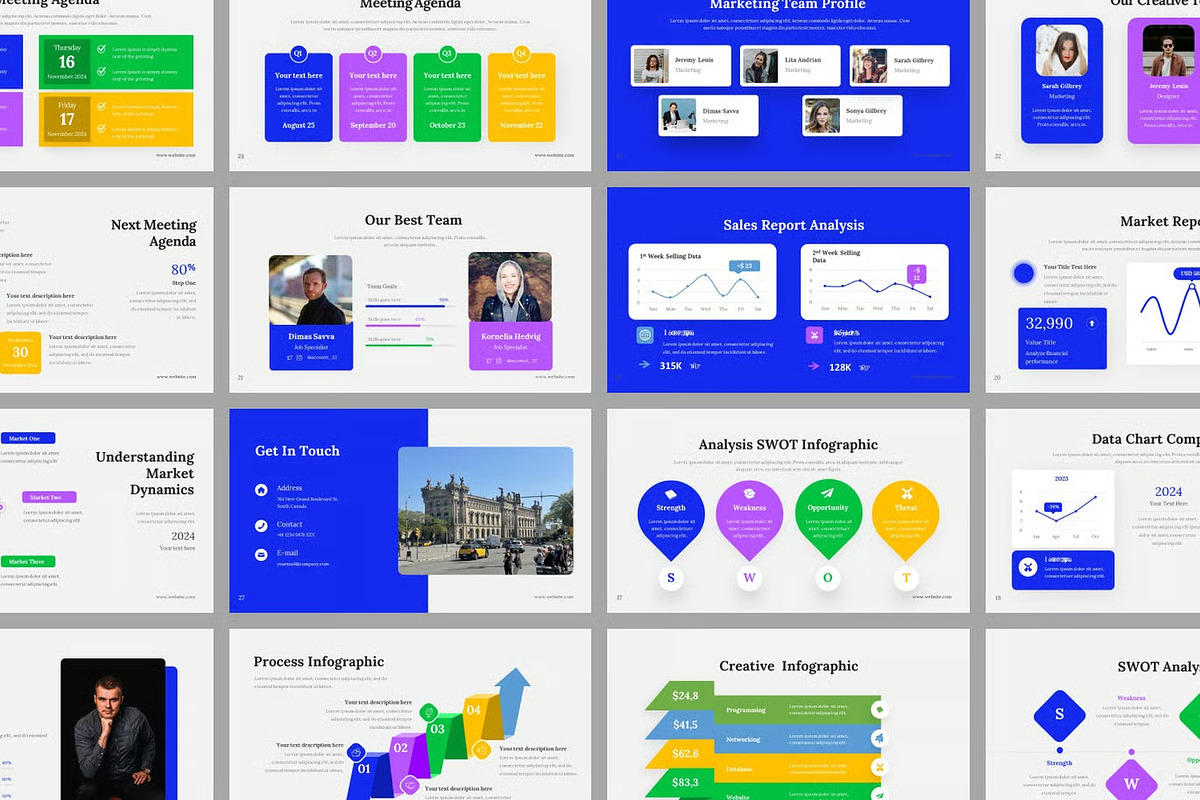 Economy Presentation GSlides, PPoint preview 2