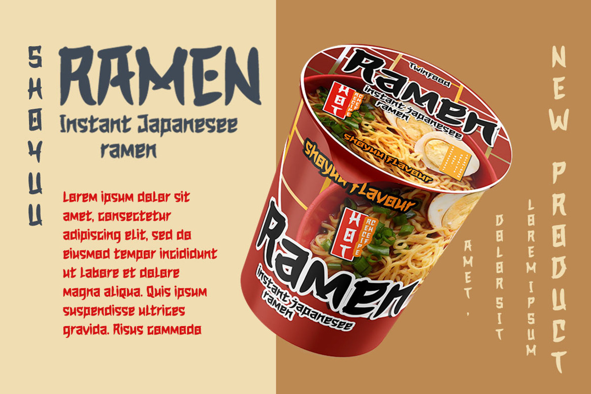 REVOKA - Japanese style font, a Font by twinstd