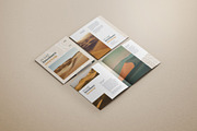 Bifold Square Brochure Mockup Set, a Print Template by mockupatelier (Thumbnail 4 of 13)