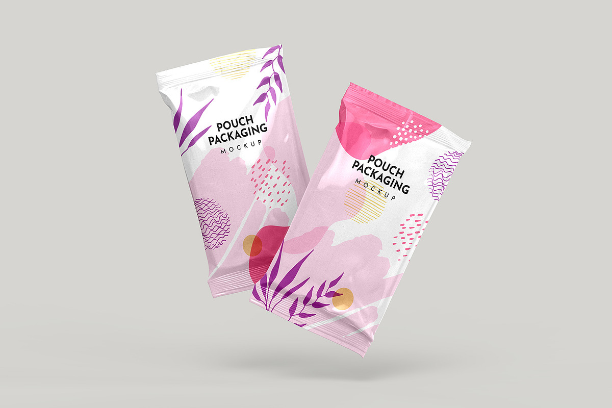 Pouch Packaging Mockup - 8 views, a Packaging Mockup by Illusiongraphic (Photo 2 of 18)