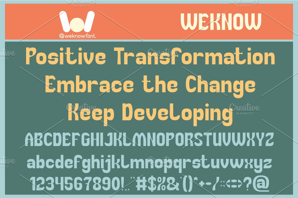 Collect the moment, a Font by weknow (Photo 4 of 8)