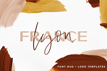 Lyon | Duo with Free Logo Templates