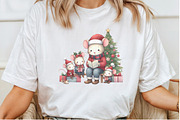 Mouse Family Christmas Clipart, an Illustration by Rose Art (Thumbnail 3 of 5)