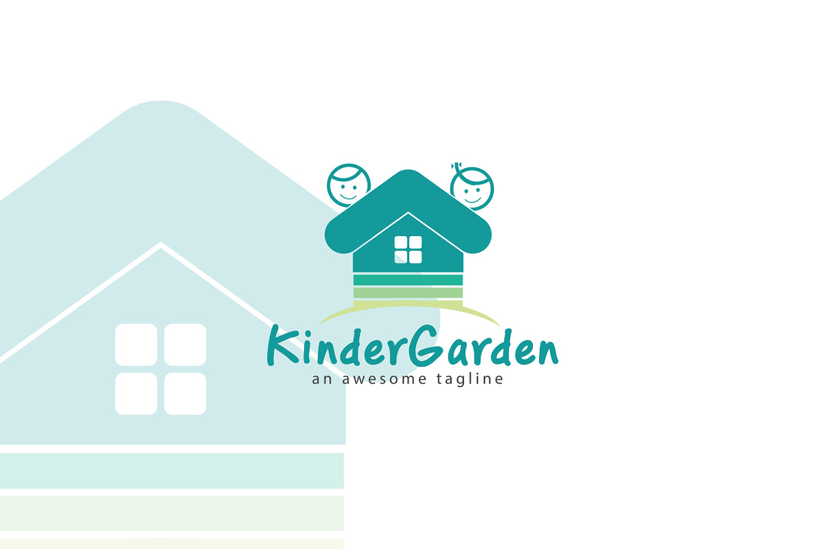 Kinder Garden Logo Template, a Branding & Logo Template by Propex (Photo 2 of 3)