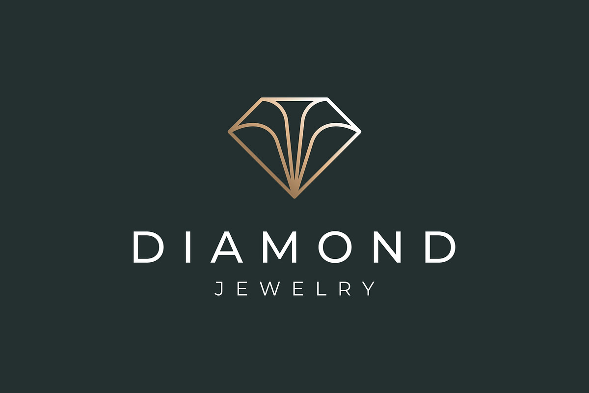 Diamond Gold Luxury Jewelry Logo, a Branding & Logo Template by ika trisiana