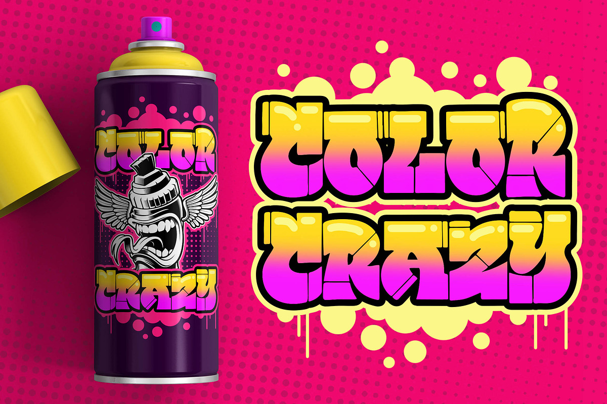Street Lord Graffiti Font, a Blackletter Font by Blankids Studio (Photo 3 of 6)