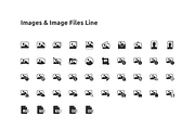 45 Image & Image File Glyph Icon, a Solid Icon by Those Icons (Thumbnail 2 of 2)
