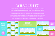 Colorful Etsy Listing Templates, a Branding & Logo Template by SunshineStudioBoutique (Thumbnail 2 of 8)