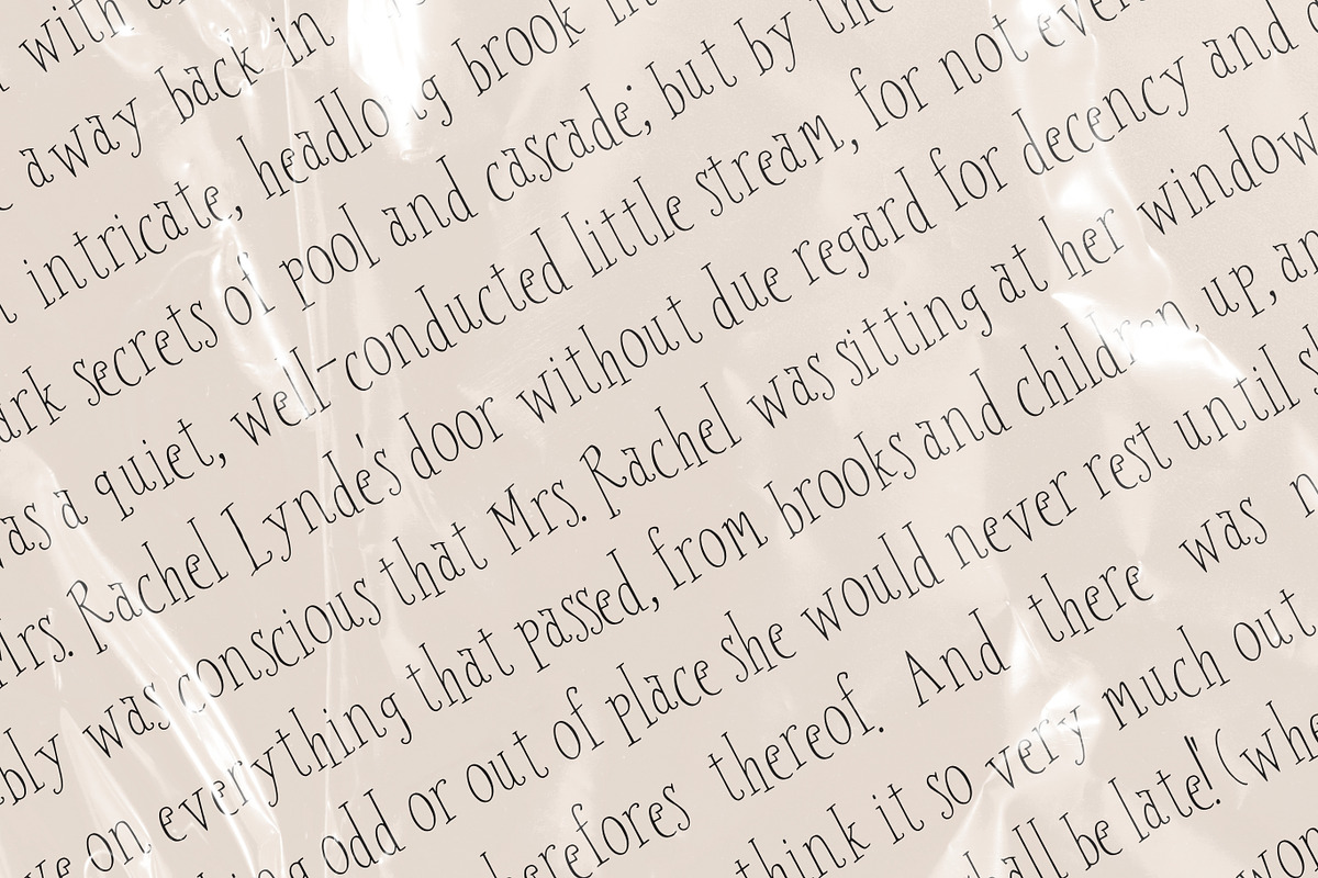 Silkspun Condensed Serif Font, a Serif Font by The October Creative (Photo 4 of 8)