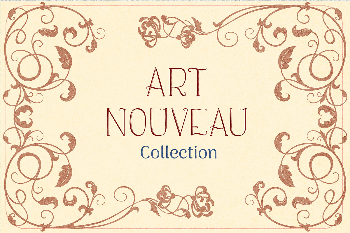 Art Nouveau Collection, a Decorative Illustration by TatianaCociorva (Photo 1 of 5)