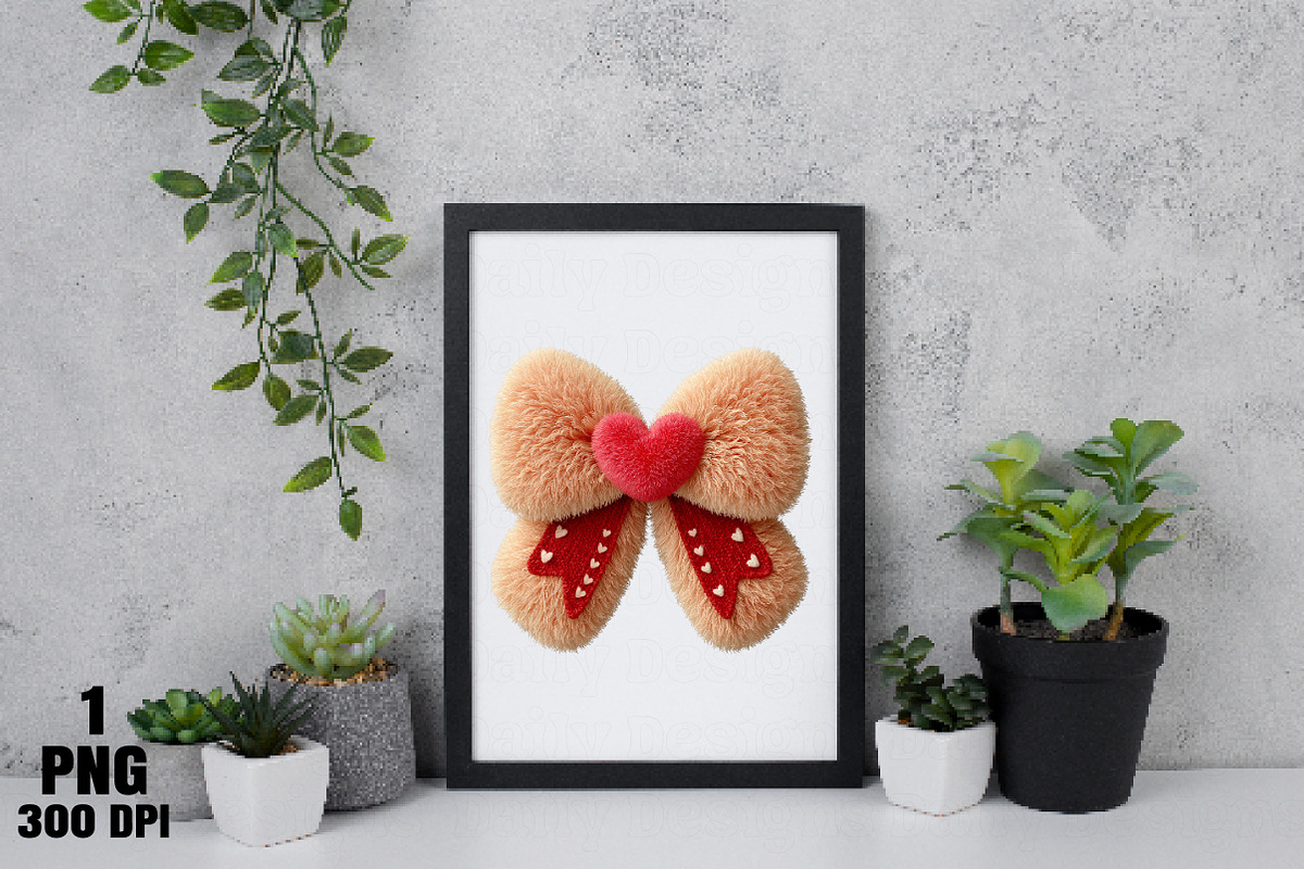 Valentine Fluffy Hard PNG, an Illustration by Daily.Designs (Photo 4 of 5)