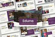 Eduna College University Keynote, a Presentation Template by kerismaker (Thumbnail 1 of 10)