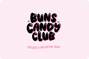 SUPER CHERRY - Shiny Bubble Font, a Sans Serif Font by Blush Font Co. (Thumbnail 4 of 6)