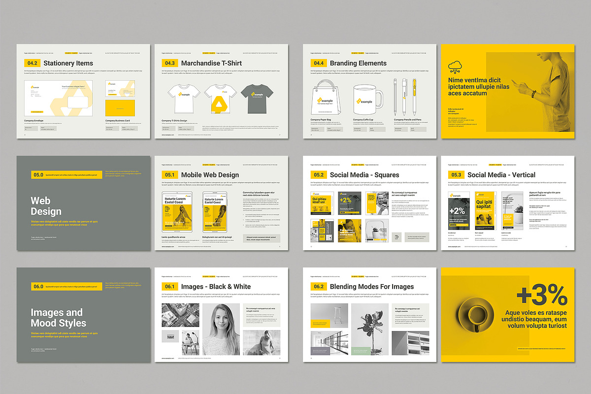 Brand Guidelines, a Brochure Template by TypoEdition (Photo 4 of 5)