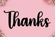 Birthday, a Script Font by FreshTypeINK (Thumbnail 2 of 8)