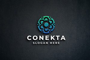 Network Connection Pro Logo, a Branding & Logo Template by Design_Planet