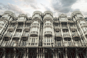 Ornate historic Oviedo facade, an Architecture Photo by SkyNext