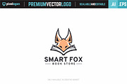 Smart Fox Logo, a Branding & Logo Template by pixelogan (Thumbnail 1 of 2)