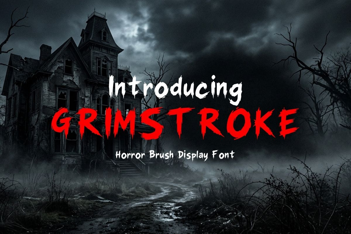 18 Spooky Horror Font Bundle, a Script Font by AN Productions (Photo 34 of 48)