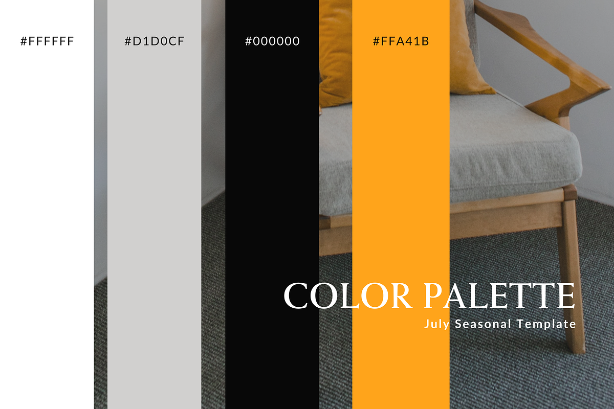 Black Orange Canva Template, a Social Media Template by Moodwave Studio (Photo 3 of 10)