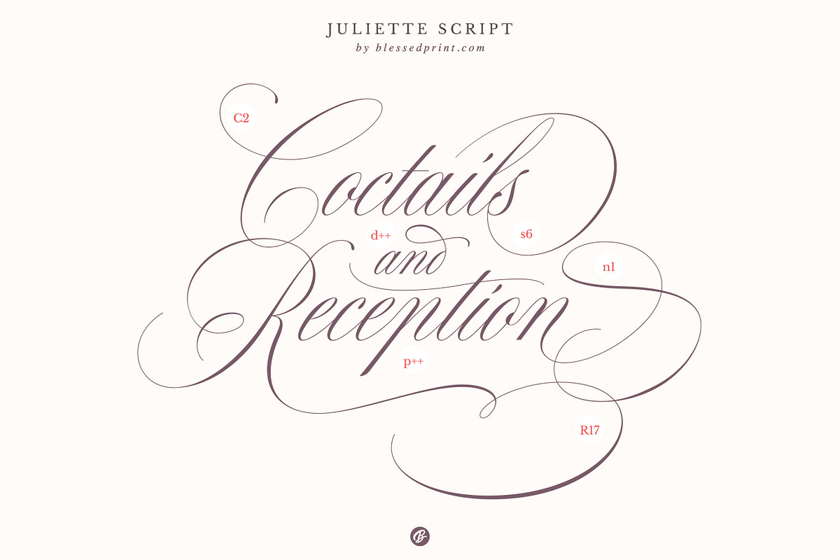 Juliette – Romantic Wedding Script, a Script Font by Blessed Print (Photo 21 of 34)