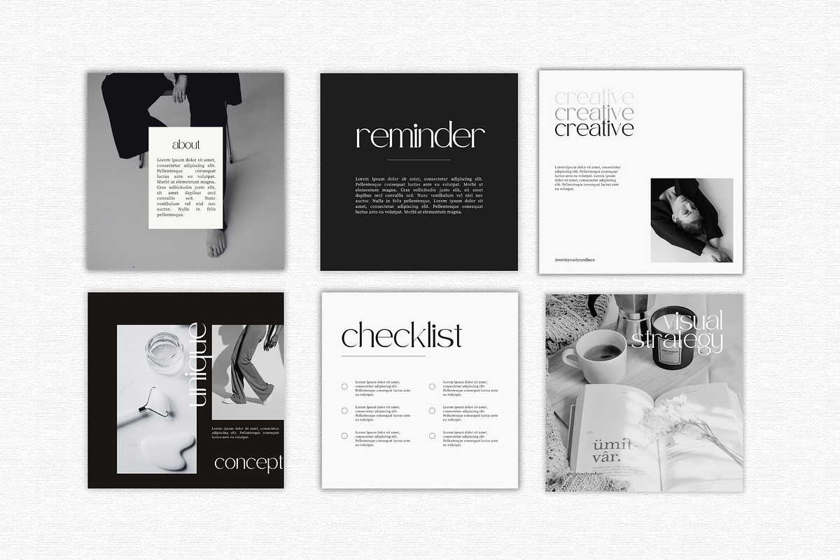 Luxe Social Kit - Instagram template, a Social Media Template by Lumisse Studio (Photo 7 of 10)