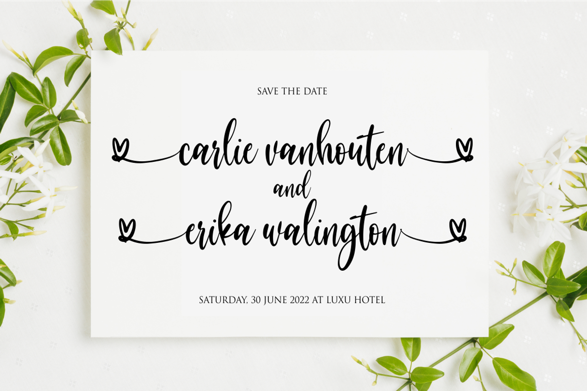 sweet song, a Script Font by NJ Studio (Photo 7 of 10)