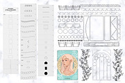 Procreate Art Nouveau Frames Brushes, a Brush Add-On by Artbykimmyw (Thumbnail 2 of 9)