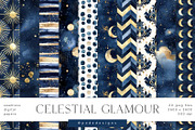Celestial Glamour, a Decorative Illustration by PeDe Designs (Thumbnail 8 of 15)