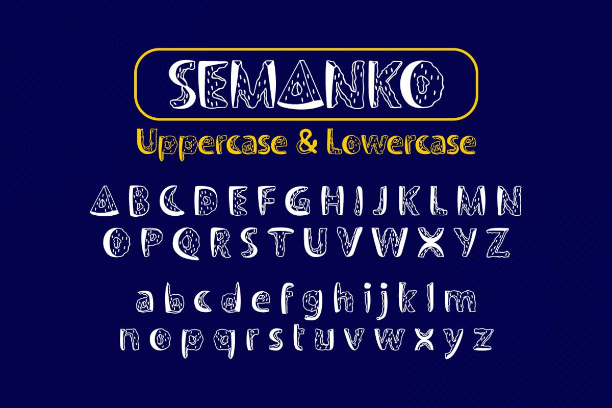 Semanko, a Sans Serif Font by twinstd (Photo 12 of 14)