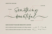 Cantiqu Stand | Handwritten Font, a Script Font by Lemonthe (Thumbnail 4 of 6)
