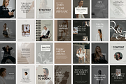 BUNDLE: Chic Canva Social Templates, a Social Media Template by Knead Creative (Thumbnail 5 of 8)