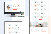 Furniture Website UI, an UI Kit Template by KreyaParekh (Thumbnail 4 of 4)