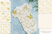 Lemon Garden Collection, a Seasonal Illustration by AlenaVlasko stock Market (Thumbnail 4 of 10)