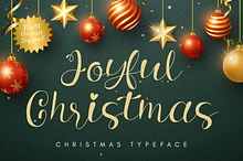 Joyful Christmas is Christmas font