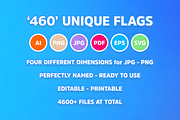 Rounded Rectangle Flags (460 Flags), a Solid Icon by alpercakici (Thumbnail 4 of 7)