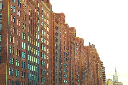 NYC Row of Buildings