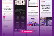 Monava - Creator Monetization UI Kit, a Landing Page Template by Agensip Design Agency (Thumbnail 8 of 10)