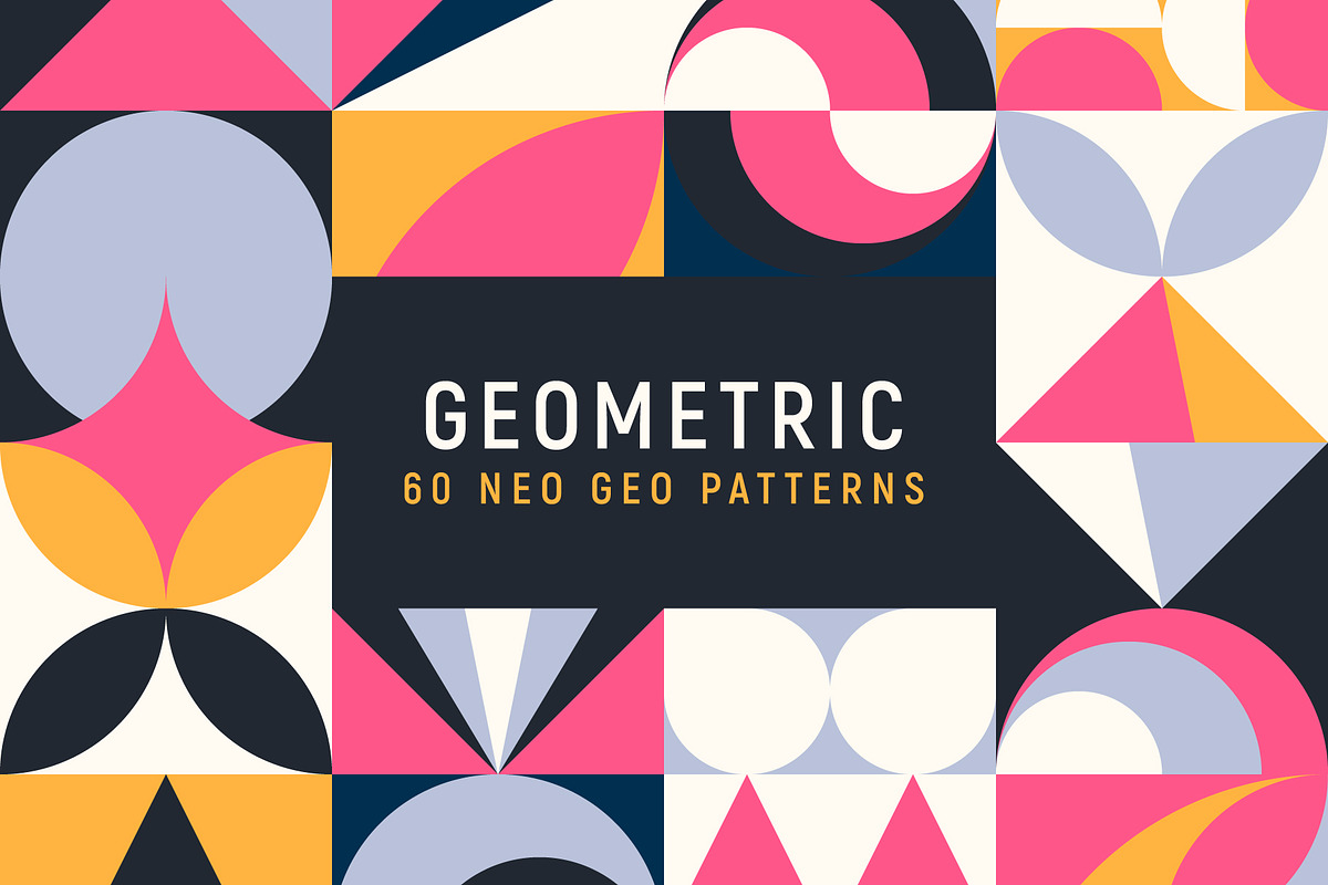 Geometric Pattern Big Set Discount!, a Pattern Graphic by Neo Geo (Photo 1 of 9)