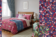 Folk Floral Seamless Patterns, a Pattern Graphic by Sonulkaster (Thumbnail 12 of 15)
